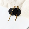 Black Linny Earring