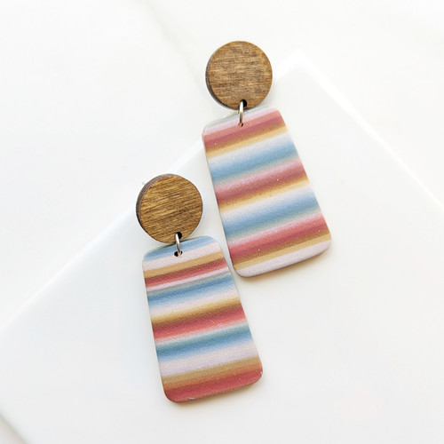 Serape Heidi Clay Earring Serape Heidi Clay Earring