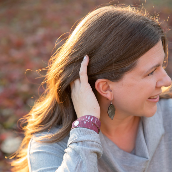 Berry  Wrap Bracelet