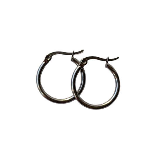 Hoop Charm Set | Silver