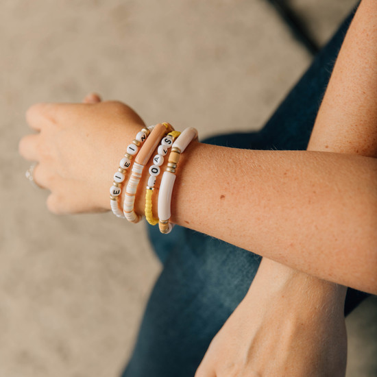 Custom Seed Bead Bracelet