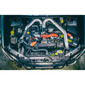 Turbo XS FMIC with Wrinkle Black Pipes for 2015-2021 Subaru STI - Installed 2 Turbo XS FMIC with Wrinkle Black Pipes for 2015-2021 Subaru STI - Installed 2