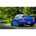 Turbo XS 02-07 WRX-STi Catback Exhaust Polished Tips - WS02-CBE - Installed Turbo XS 02-07 WRX-STi Catback Exhaust Polished Tips - WS02-CBE - Installed