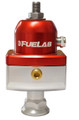 Fuelab 555 Carb Adjustable FPR Blocking 4-12 PSI (1) -8AN In (2) -8AN Out - Red - 55501-2 - Primary