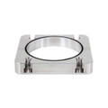 IAG Silver Big Bore 76mm Throttle Body Adapter for Subaru STI Process West Intake Manifolds