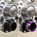 IAG Subaru Wiggins Style Thermostat Housing for 02-24 WRX, 04-21 STI, 04-13 FXT, 05-09 LGT, 13-24 BRZ - Installed 2 Comparison IAG Subaru Wiggins Style Thermostat Housing for 02-24 WRX, 04-21 STI, 04-13 FXT, 05-09 LGT, 13-24 BRZ - Installed 2 Comparison