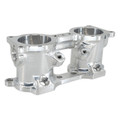 IAG V3 Subaru WRX STI Top Feed TGV Housings with Butterfly Pass Thru - Silver Finish 2 IAG V3 Subaru WRX STI Top Feed TGV Housings with Butterfly Pass Thru - Silver Finish 2