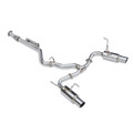 Invidia 2022+ Subaru WRX N1 Twin Outlet Single Layer SS Tip Cat-Back Exhaust - HS22WRXGTP