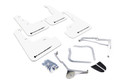 Rally Armor 15-21 Subaru WRX/STI (Sedan ONLY) White UR Mud Flap w/ Black Logo - MF32-UR-WH/BLK