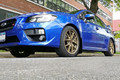 Rally Armor 15-21 Subaru WRX/STI (Sedan ONLY) White UR Mud Flap w/ Black Logo - MF32-UR-WH/BLK - Installed 1