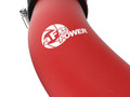 aFe BladeRunner 2-1/2 IN Aluminum Hot Charge Pipe Red 22-23 Subaru WRX - Close-up