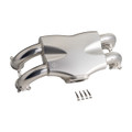 Corsa Veloce "Competizione" Forward Facing Billet Intake Manifold for OE 64mm T-Body - Silver Finish Layout