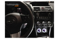 CubbyPod Dual 52mm Gauge Pod For 2015-21 Subaru WRX, 15-21 STI - Installed CubbyPod Dual 52mm Gauge Pod For 2015-21 Subaru WRX, 15-21 STI - Installed