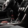 COBB Subaru 6-Speed Tall Weighted COBB Shift Knob - Black (Incl. Both Red + Blk Collars) - Installed 2