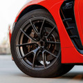 Apex VS-5RS Forged Wheel 5x100 17x9.5 +40 (Single) Anthracite - Close Up Red Car Apex VS-5RS Forged Wheel 5x100 17x9.5 +40 (Single) Anthracite - Close Up Red Car