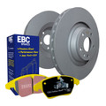 EBC S13 Yellowstuff Sport Front Brake Pads and Black RK Front Rotors Kit