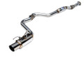 Invidia N1 Street Single Exit Cat Back Exhaust For 2008-14 Subaru WRX Hatchback