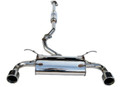 Invidia Q300 Cat Back Exhaust System with Polished Tips for 2013-20 Subaru BRZ / FR-S
