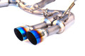 Invidia 2015+ WRX/STi Gemini 80mm Full Titanium Quad 101mm Tip Cat-Back Exhaust - HS15STI5TG4ST - Close-up