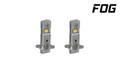 Diode Dynamics H3 Yellow SL2 LED Bulbs (pair) - DD0472P- Close-up