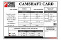 GSC S1 Billet Camshaft Set for the 02-05 WRX EJ20 (Non AVCS) - Specs 2 GSC S1 Billet Camshaft Set for the 02-05 WRX EJ20 (Non AVCS) - Specs 2