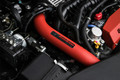 Grimmspeed 15+ Red TMIC piping installed Grimmspeed 15+ Red TMIC piping installed