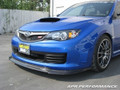APR Carbon Fiber Front Lip Spoiler for 2008-10 Subaru STI - Installed 2 APR Carbon Fiber Front Lip Spoiler for 2008-10 Subaru STI - Installed 2