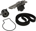 Gates Stock Replacement Timing Belt Component Kit w/ Water Pump Gates Stock Replacement Timing Belt Component Kit w/ Water Pump