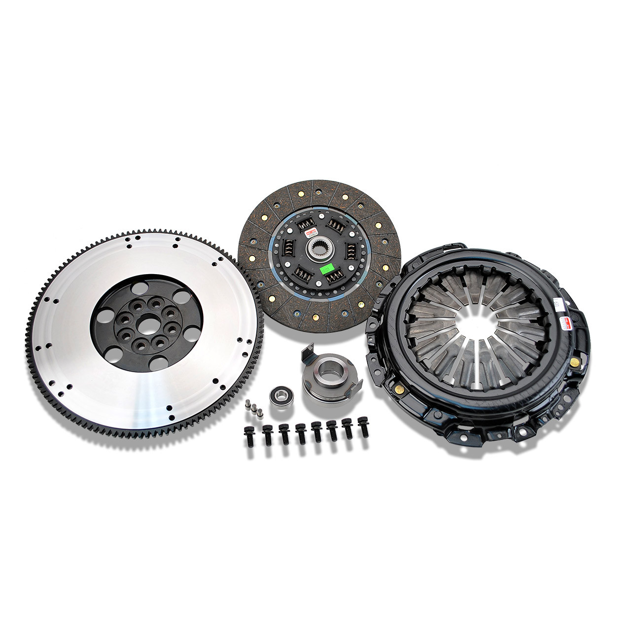 Competition Clutch Stage 2 Steel-back Brass Plus Clutch Kit w/ Flywheel for 2006-14 WRX / 05-12 Legacy GT