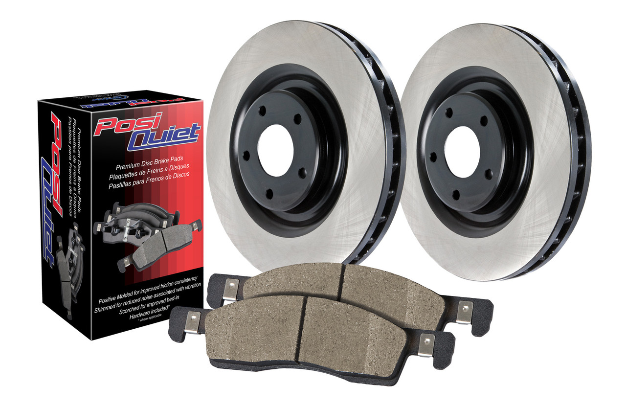 Centric OE Coated Front Brake Kit (2 Wheel)