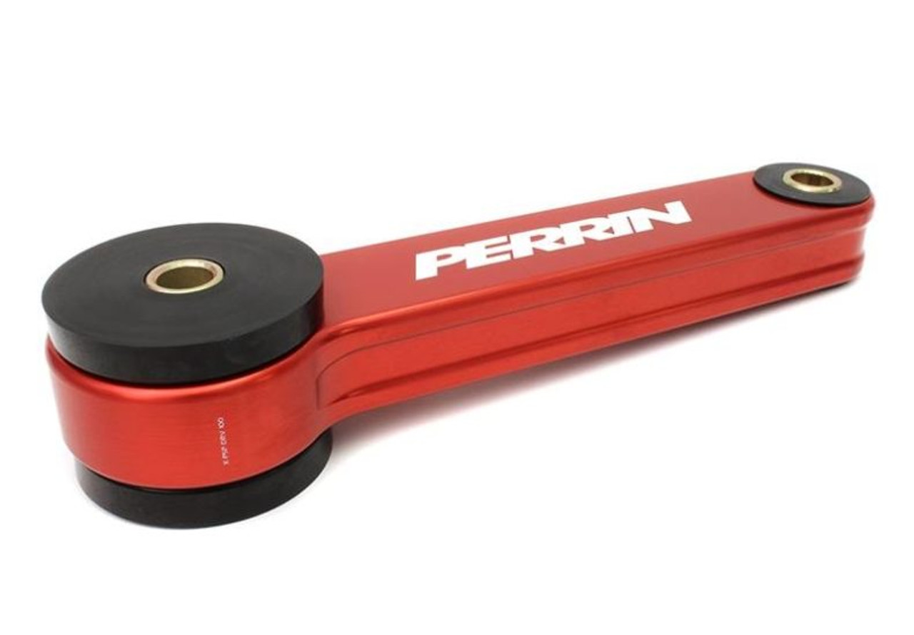 PERRIN 93-24 Subaru Impreza / 02-23 WRX / 04-21 STI Pitch Stop Mount - Red - PSP-DRV-101RD