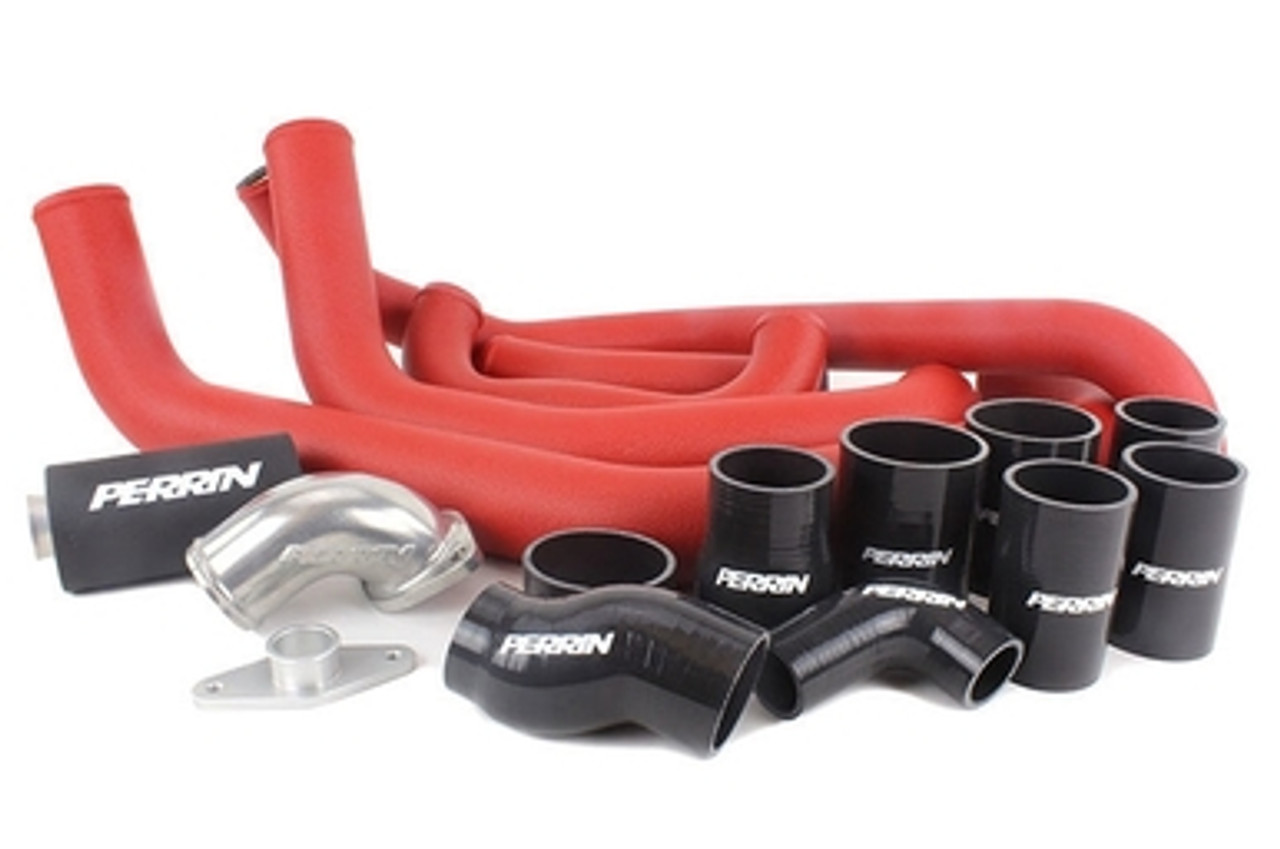 PERRIN FMIC Boost Tube Kit Red