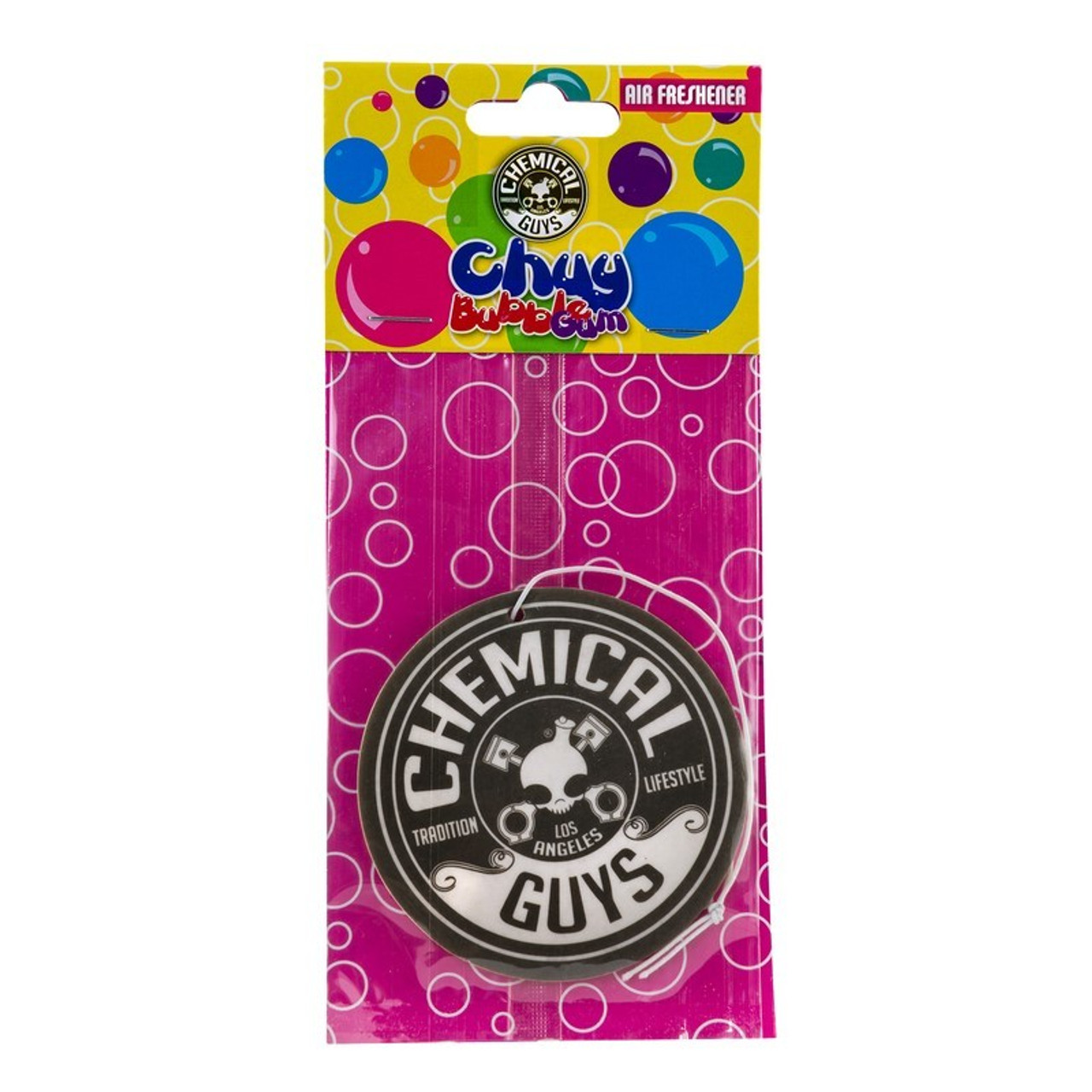 Chemical Guys Chuy Bubble Gum Premium Hanging Air Freshener & Odor  Eliminator (Case of 48)- AIR400