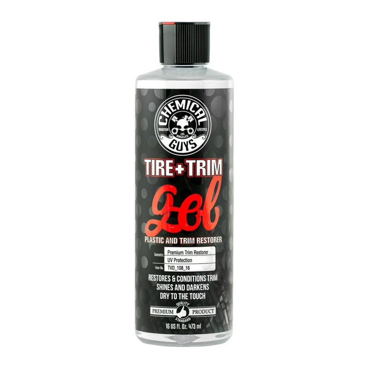 Chemical Guys Tire & Trim Gel for Plastic & Rubber