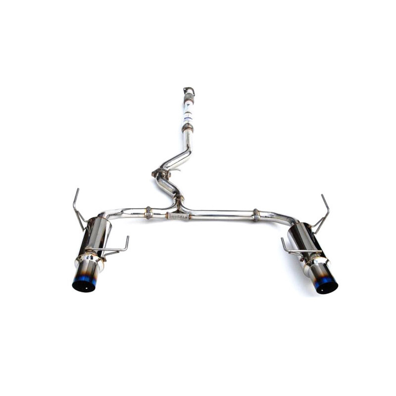 Invidia N1 Cat Back Exhaust with Titanium Tips for 2010-12 Subaru Legacy GT