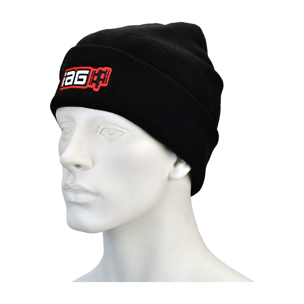 IAG Performance Boxer Logo Watch Cap Beanie (Black)