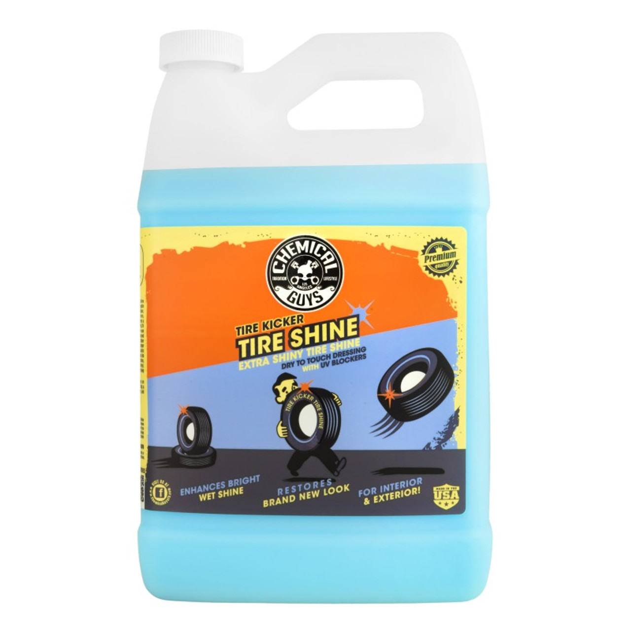 Chemical Guys TVD11316 Tire Kicker Extra Glossy Tire Shine, 16 oz