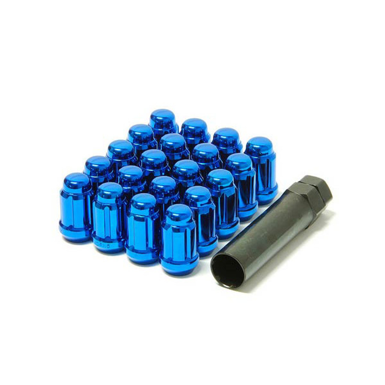 Muteki Closed End Lug Nuts - Blue 12x1.50