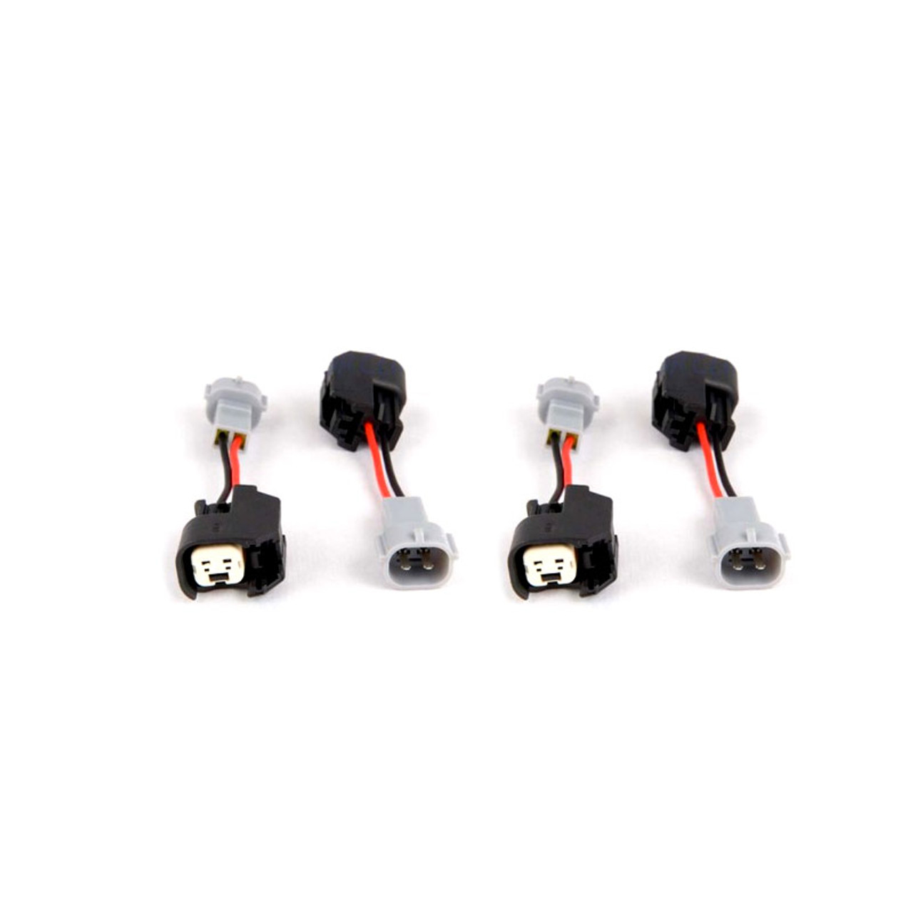 FIC Set of 4 Injector Plug Adaptors - US Car/EV6 (Female) to Denso (Male)