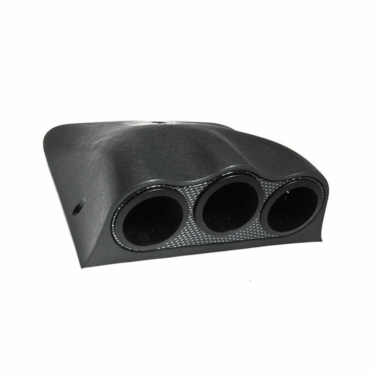 ATI ez-Pod 52mm-60mm Center Dash Triple Gauge Pod for 04-10 Scion tC -  Carbon Face Plate