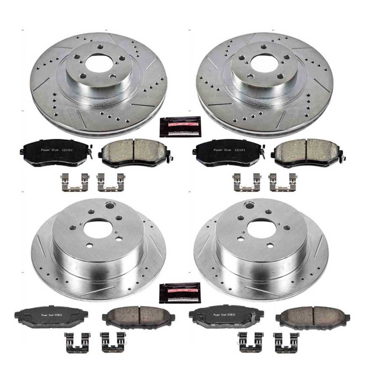 Power Stop Front & Rear Z23 Evolution Sport Brake Kit