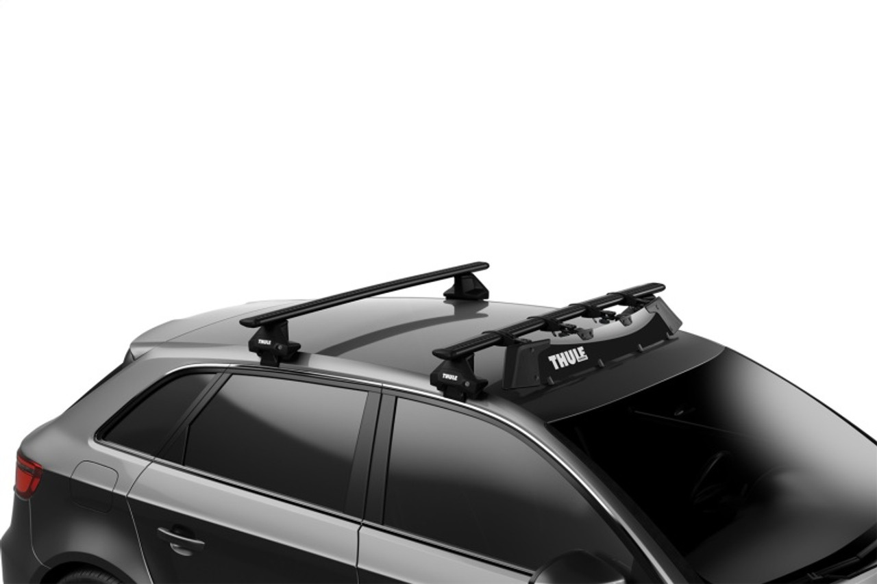Thule AirScreen XT Roof Rack Wind Fairing L - 44in. (Black) - 870202 - Mounted
