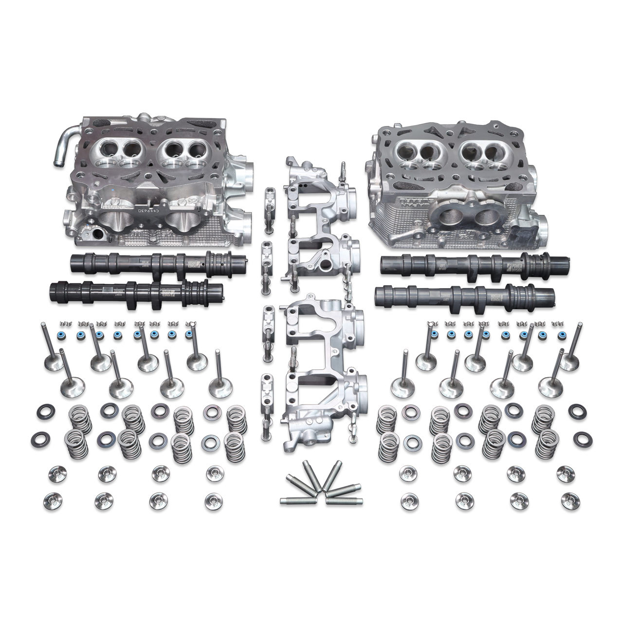 IAG 750 CNC Pocket Ported Competition Cylinder Heads Package for
