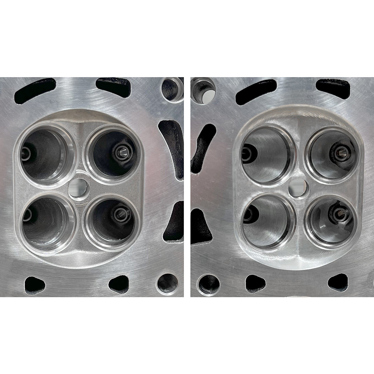 IAG 950 S20 Cylinder Head Combustion Modification Comparision