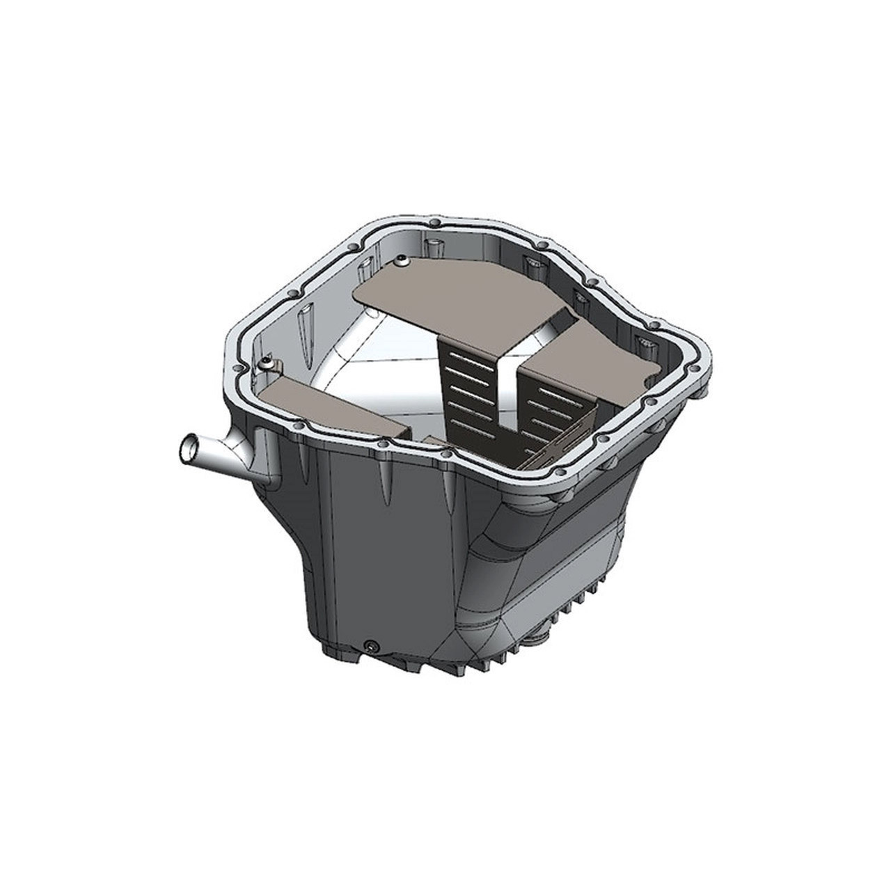 IAG Performance EJ Street Series Oil Pan CAD Illustration for WRX, STI, LGT, FXT