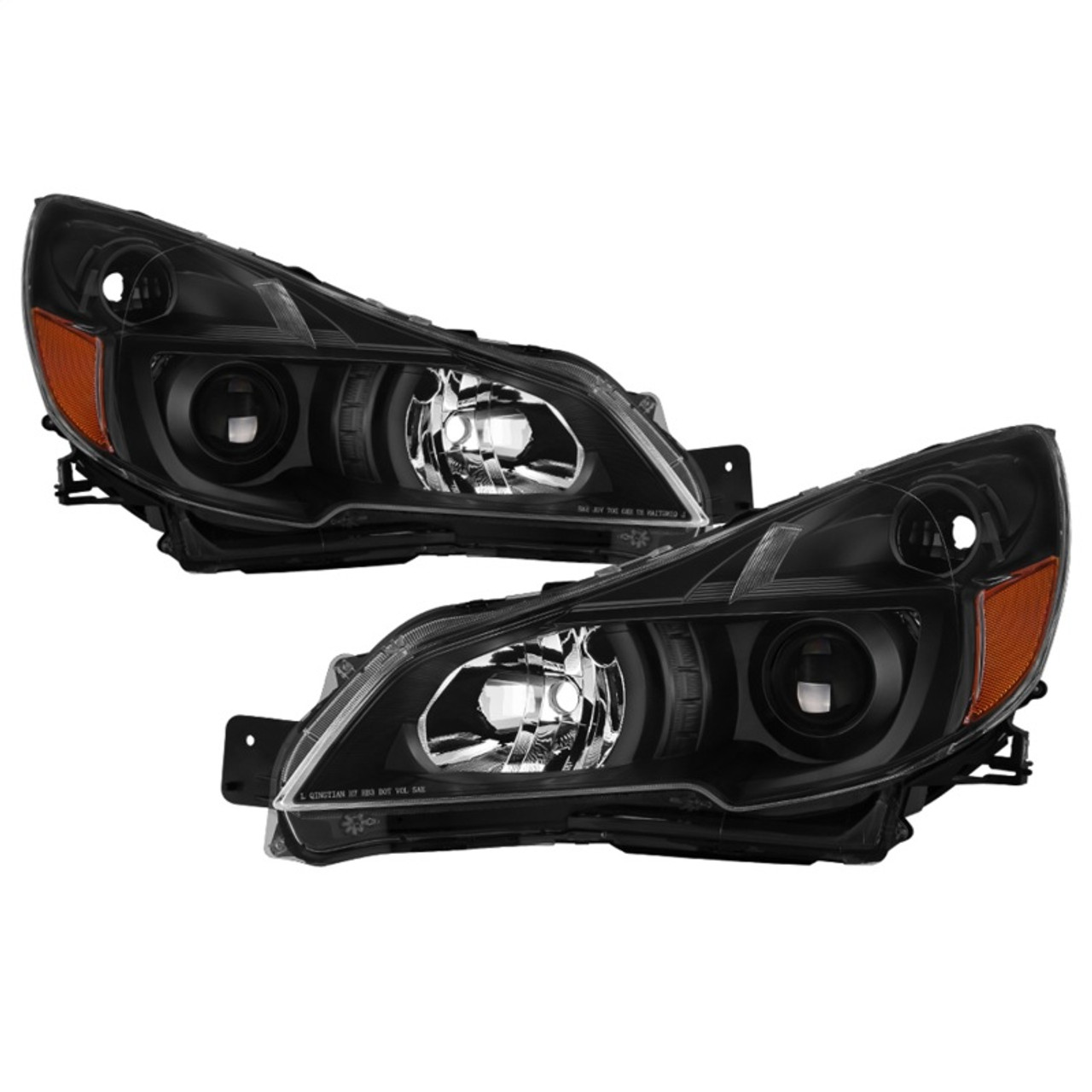 xTune 13-14 Subaru Legacy/Outback OEM Style Headlights-Black (HD