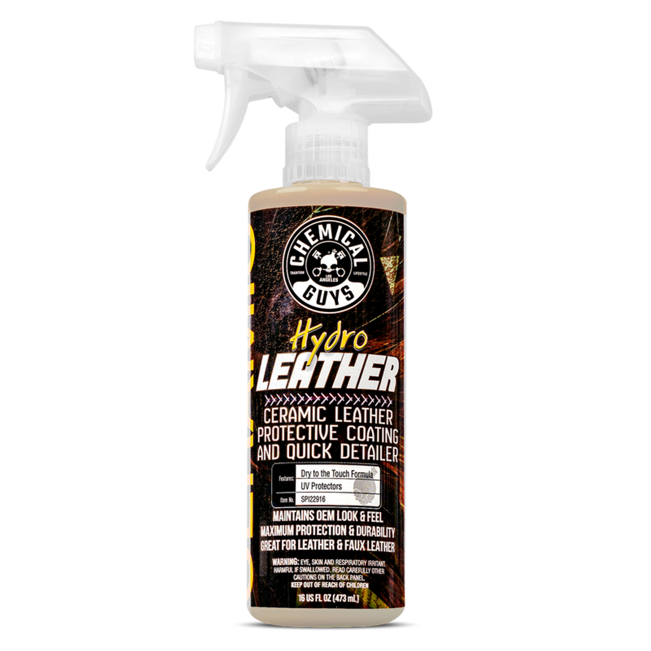 Chemical Guys HydroLeather Ceramic Leather Protective Coating - 16oz