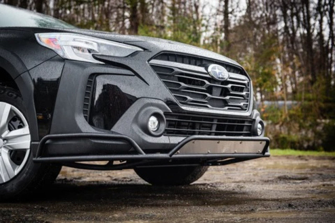LP Aventure 2023 Subaru Outback Small Bumper Guard - Powder Coated - FLP-OBA-23-GUARD-S+OPC - Installed