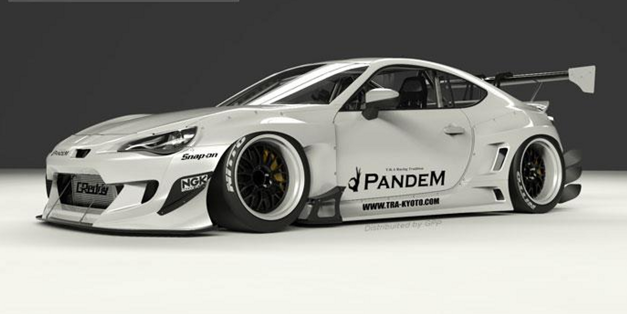 GReddy Scion FR-S Pandem Wide Body V3 Front Fenders