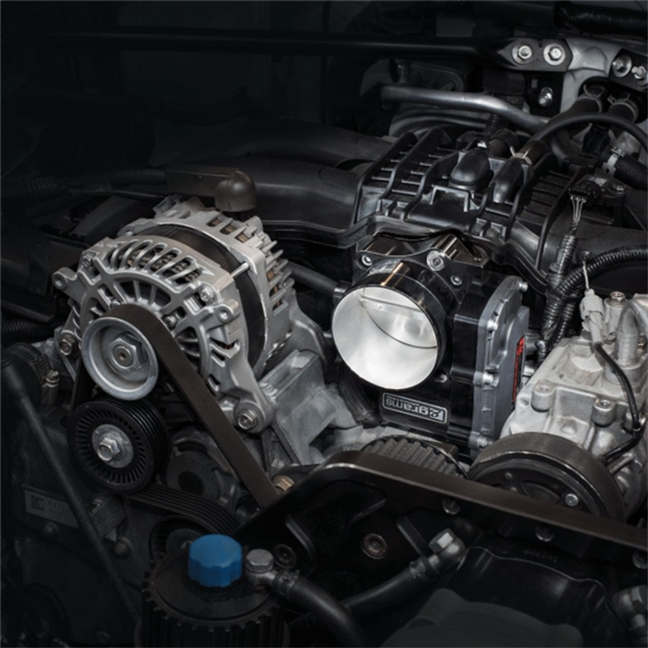 Grams Performance DBW Electronic 72mm Throttle Body 2012+ Scion FR-S / Subaru BRZ - G09-12-0100 - Mounted 2